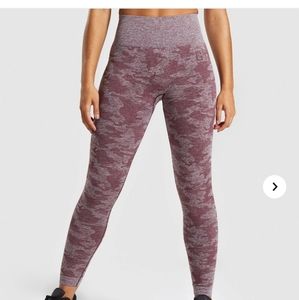 Gymshark Camo Seamless Leggings &Sports Bra